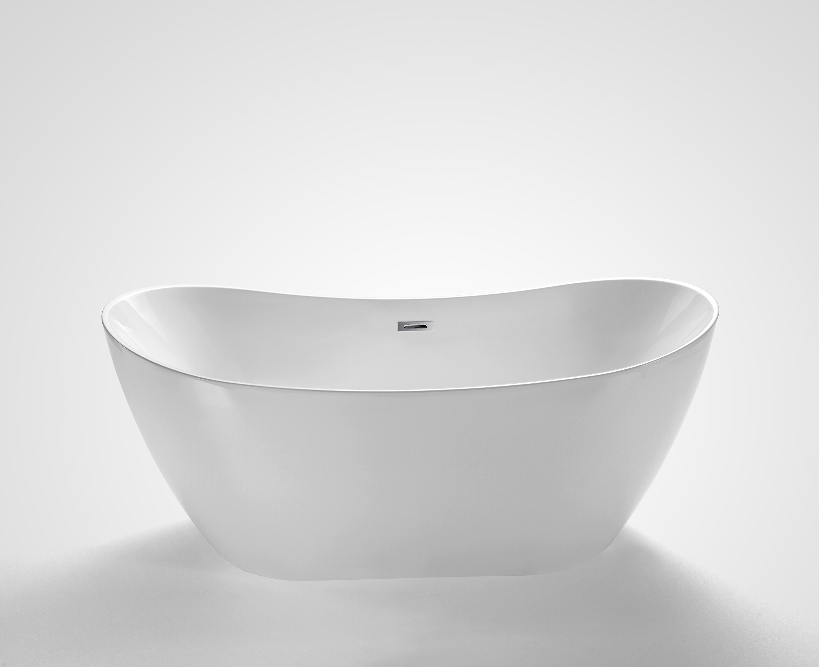 Customize Size Bath Tub Adult Acrylic Luxury Soaking Solid Surface Freestanding Bathtubs