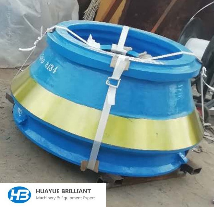 Mining machinery cone crusher wear parts MHP200 mantle and bowl liner