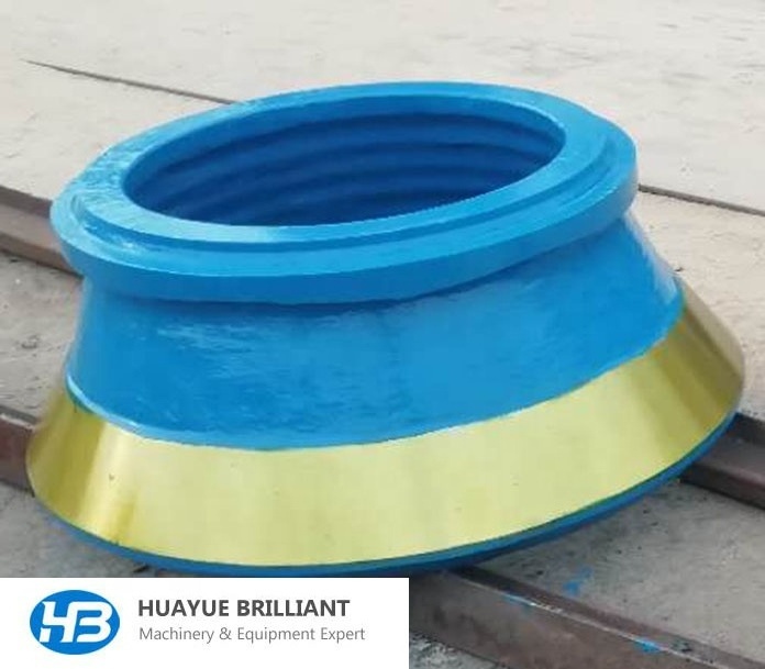 Mining machinery cone crusher wear parts MHP200 mantle and bowl liner