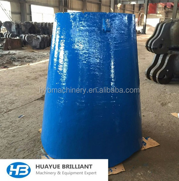 Mining machinery stone cone crusher machine bowl liner for gyratory crusher