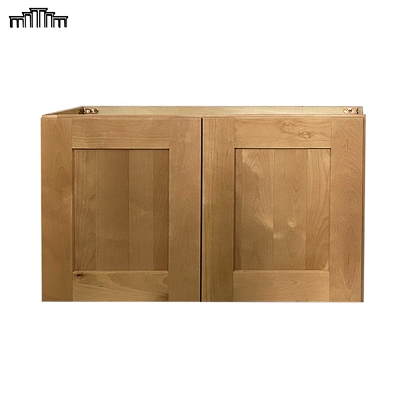 Vietnam RTA Cabinets Manufacturer & Distributor Wholesale Unfinished KCMA Solid Birch Wood Shaker Kitchen Wall Upper Cabinets