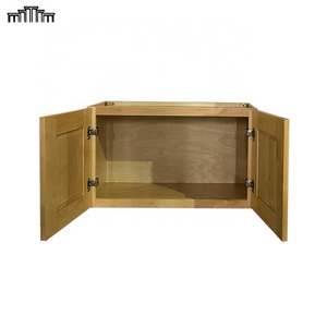 Vietnam RTA Cabinets Manufacturer & Distributor Wholesale Unfinished KCMA Solid Birch Wood Shaker Kitchen Wall Upper Cabinets