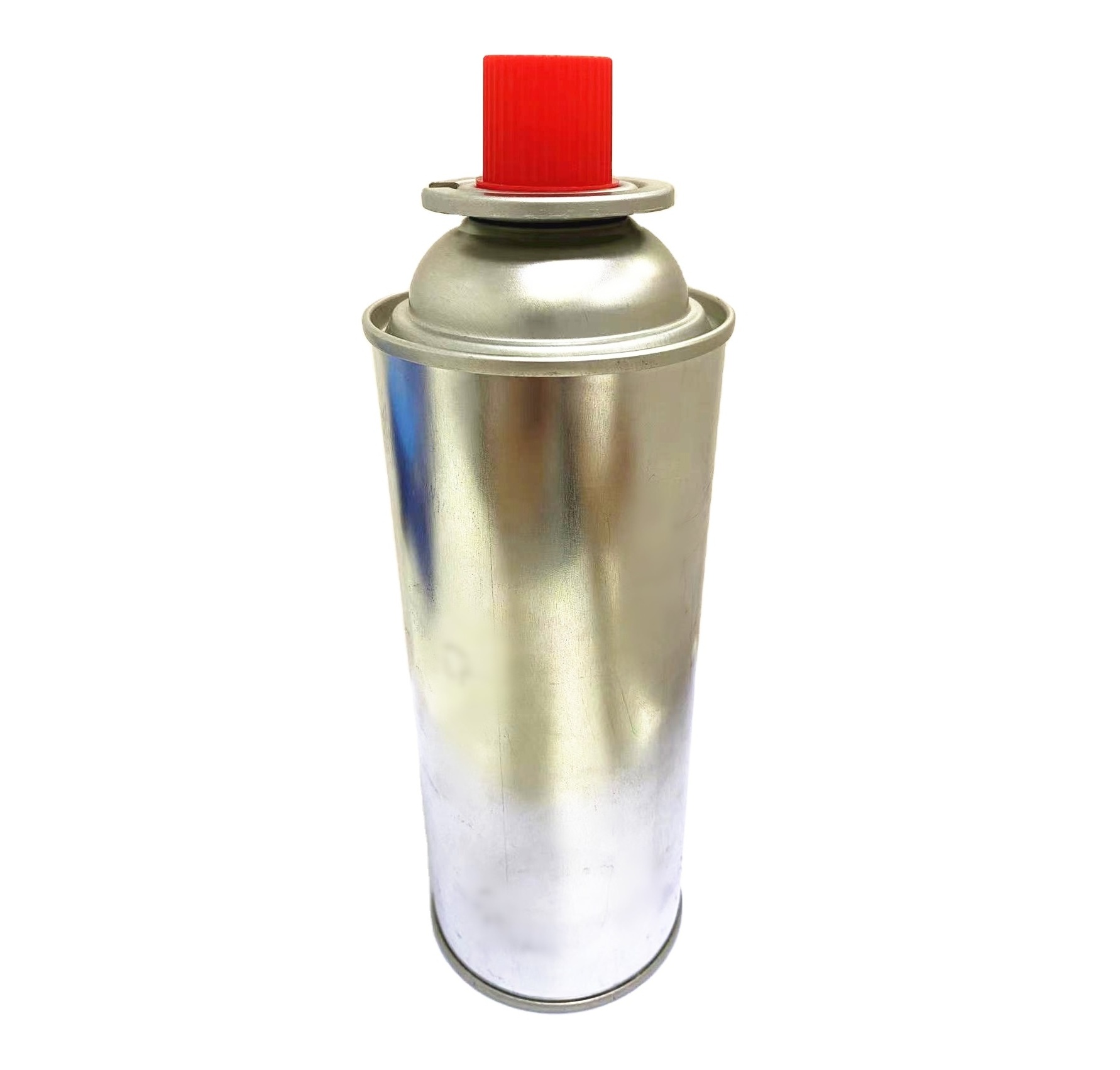 empty butane gas cans tinplate aerosol cans with valve and cap190g 220g 227g gas cartridge