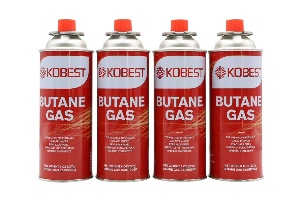 Butane gas can lighter gas 227g high pressure tinplate aerosol can for butane gas cartridge with valve and cap