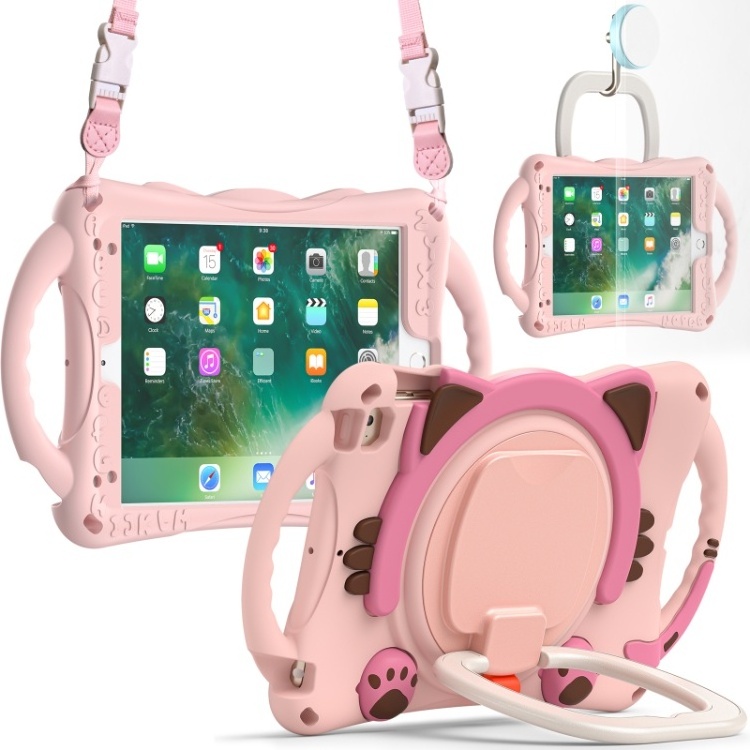 Universal Silicone Kids Cute Tablet Case Back Cover For Apple iPad Mini 5 4 3 2 1 Stand Case