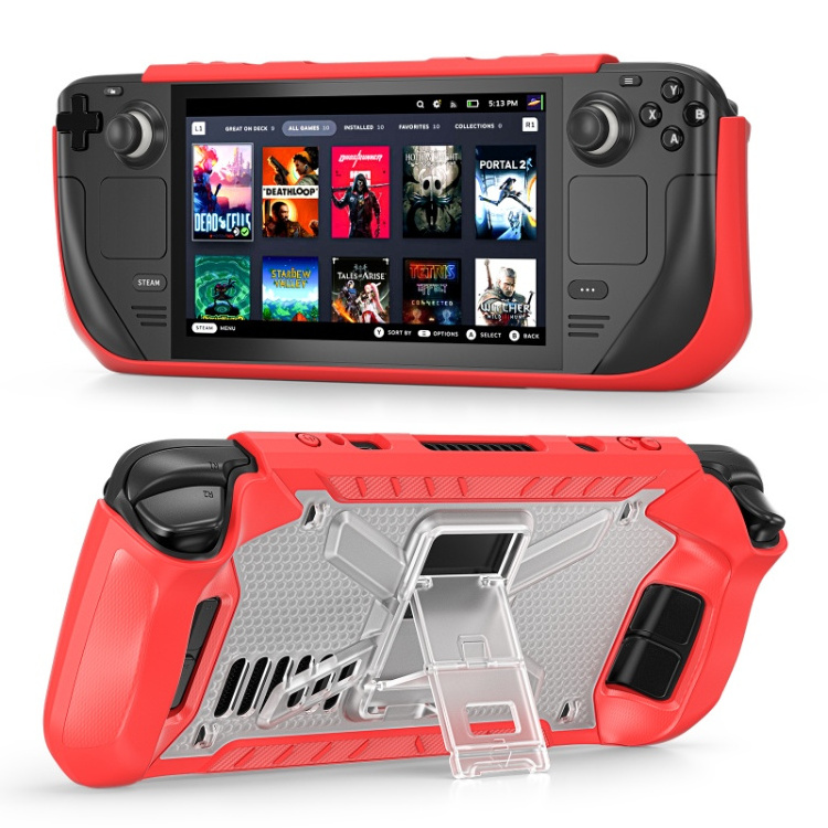 Guangzhou Factory Video Handheld Game Player Skin Cover Case For Valve Steam Deck Case With Kickstand