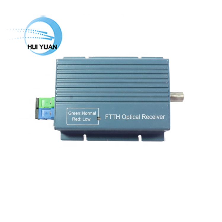 FTTH Optical Fiber Receiver Bandwidth 47-1008MHz GPON CATV Optical Node WDM Receiver