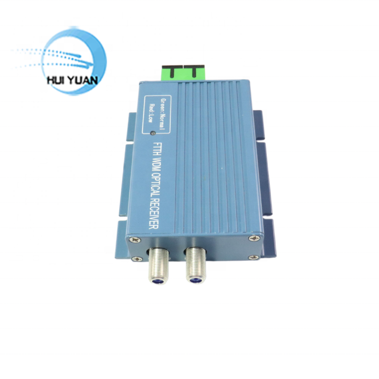 CATV GPON FTTH WDM Optical Receiver with FR Ports Bandwidth 47-1008MHz Active Optic Node Receiver