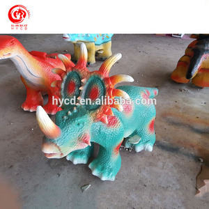 Amusement park kids animatronic walking dinosaur rides on sale