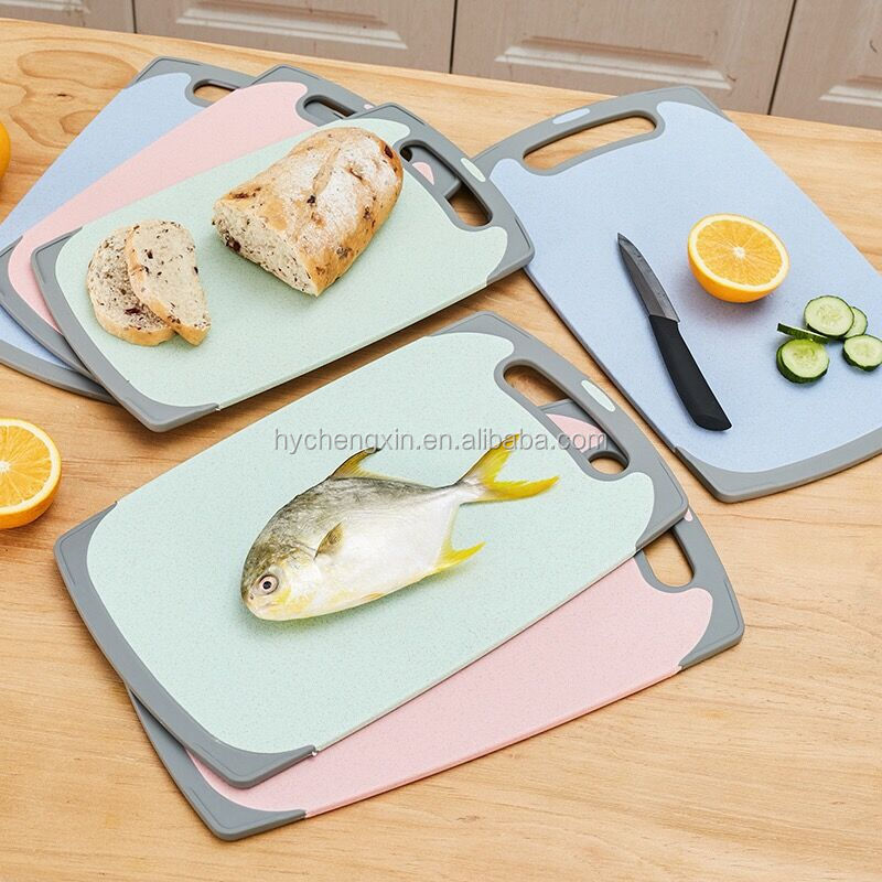 BPA FREE new home kitchen accessories tools rice husk fiber cutting board