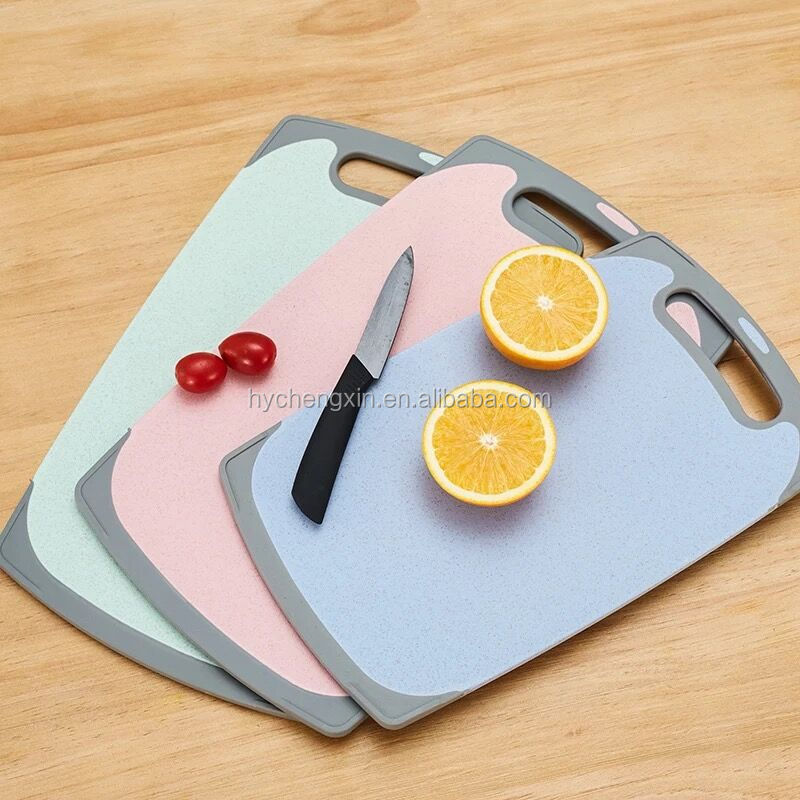 BPA FREE new home kitchen accessories tools rice husk fiber cutting board