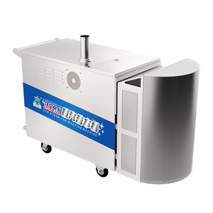 Mobile Steam Car Washer, High Pressure Portable Steam Clean Car Wash Equipment, Door to Door Washing Steam Car Wash Machine