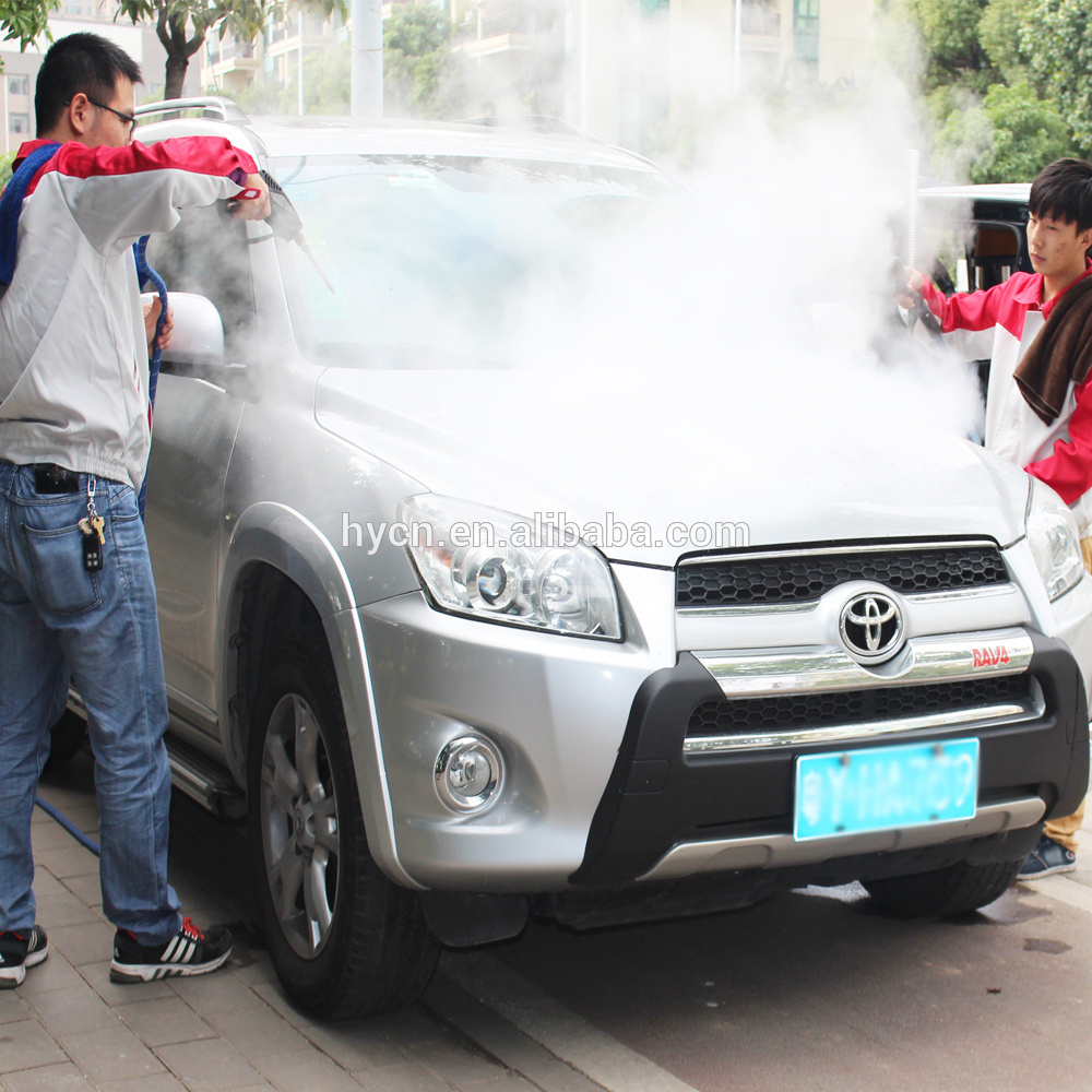 Mobile Steam Car Wash Machine by Van for Door to Door Car Cleaning Services