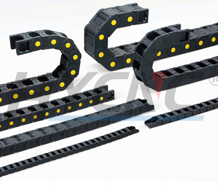 Nylon Towline Bridge Opening Energy Cable Carrier Plastic Drag Chain For Automatic NC Machine Lathe