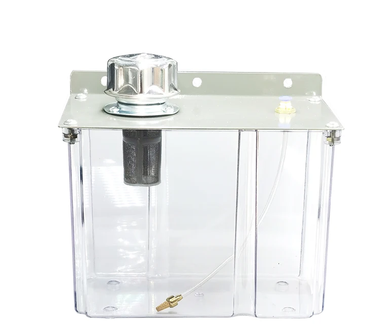 CNC Machine Tool Pneumatic Sprayer Metal Cutting Cooling Cooling Atomizer Water Tank Oil Pump Lubrication Transparent 3L Oil Can