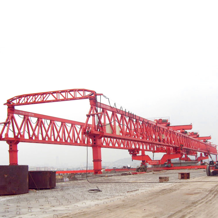 Factory supply 200 ton electric truss type segment launching gantry crane