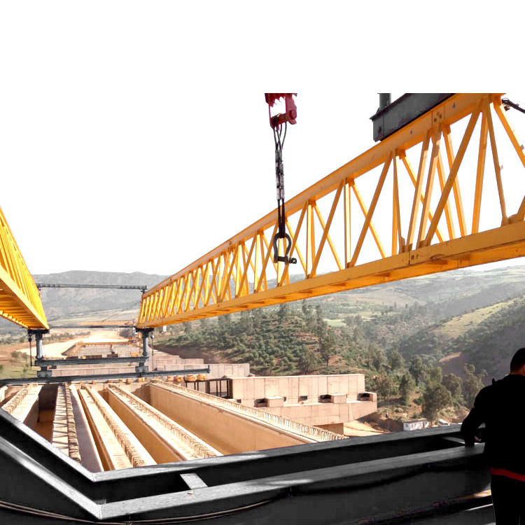 Factory supply 200 ton segment viaduct construction bridge launcher crane