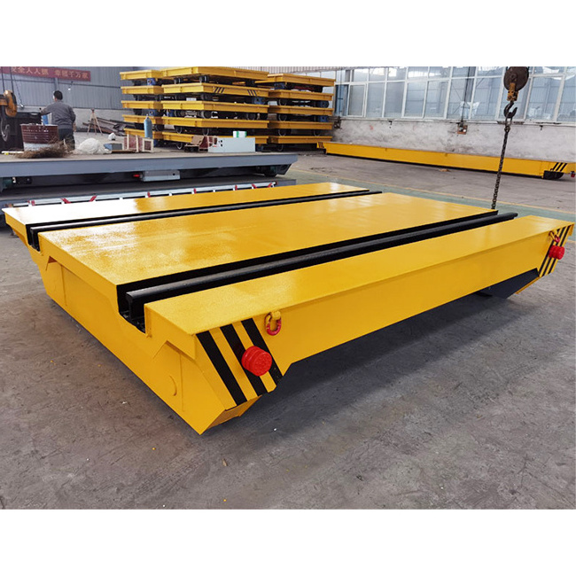 Top selling 20 Ton Battery Power industry steerable transfer cart