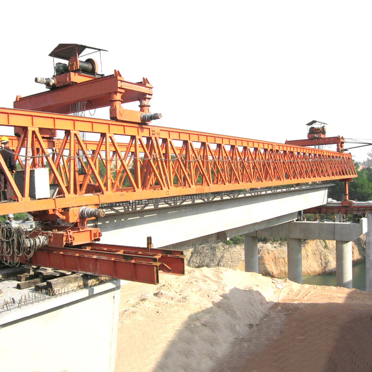 High performance type double girder segment launching gantry crane