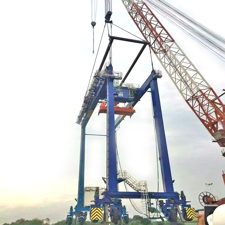 High Performance good quality container lifting 50 ton rubber tyre gantry crane