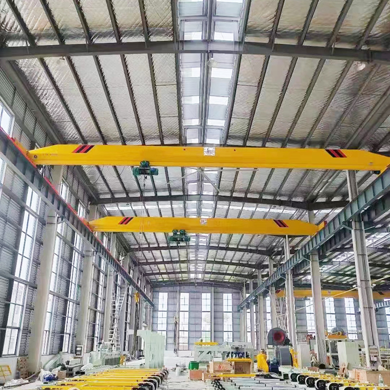 Top Running 10 ton warkshop mobile Free Standing 5t bridge cranes 20m