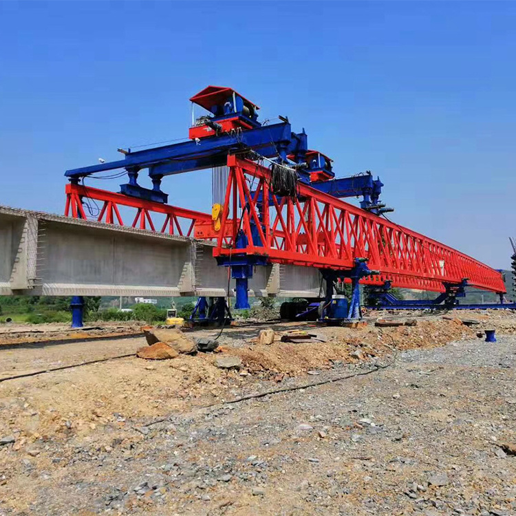 High performance 200 ton segment 300t concrete gantry girder bridge crane