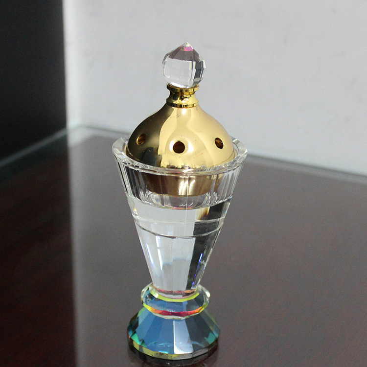 Wholesale middle east crystal incense burner lighter pipe