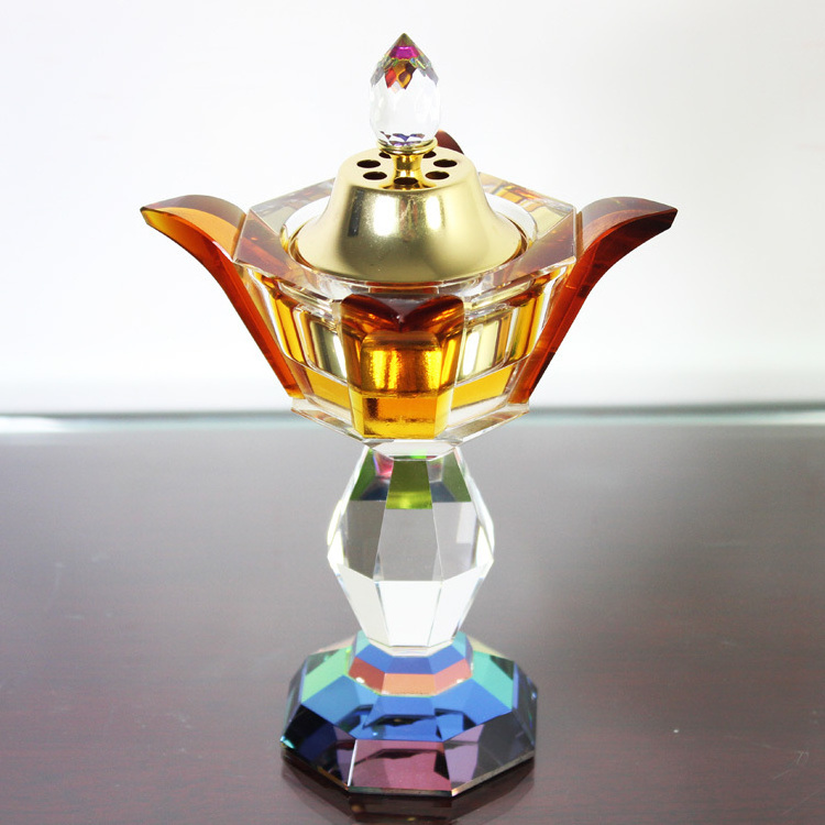 alibaba arabic crystal glass decorative oil incense burners