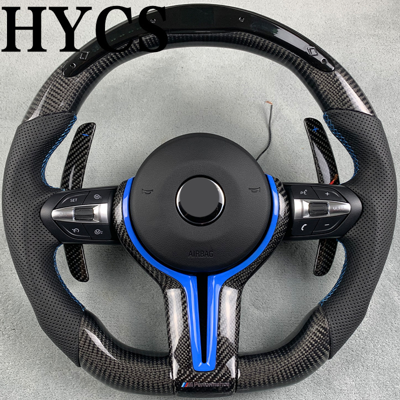 Hot Selling Carbon Fiber Steering Wheel Suitable For Bmw M5 1series M3 F10 F30 Car Steering Wheel