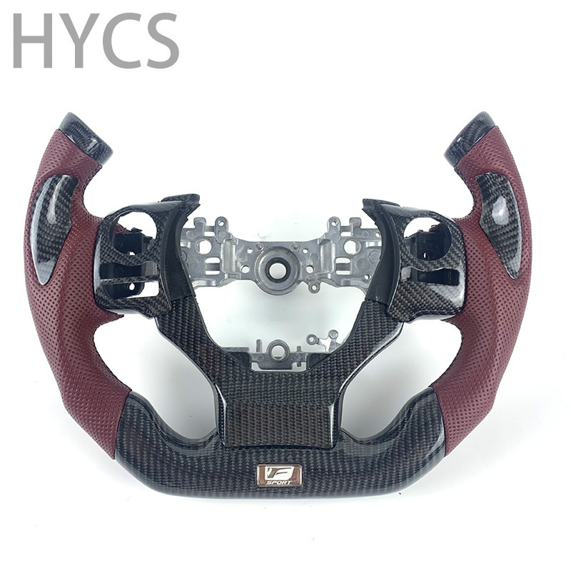 Custom made F1 Carbon Fiber Sports Steering Wheel Suitable for Lexus Accessories IS LS NX GX RCF ES200 RX300 RX CT200 IS250