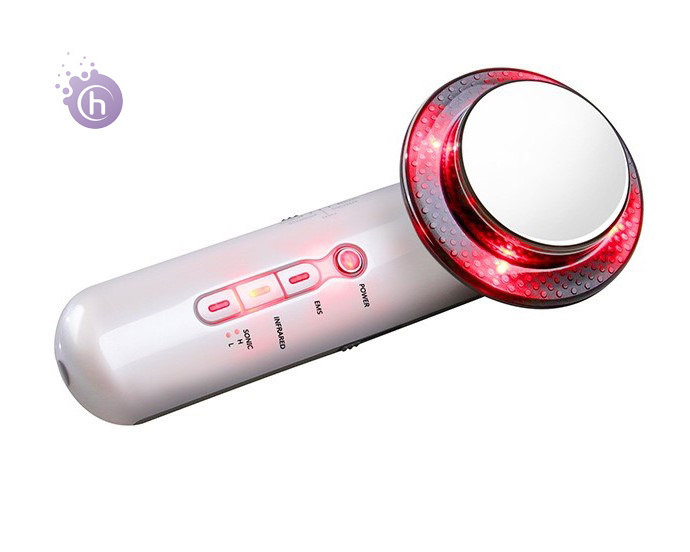 Home Health Care Fat Burning 3 in 1 EMS Ultrasonic Infrared Body Face Shaping Slimming Beauty Massager Machine for Men and Women