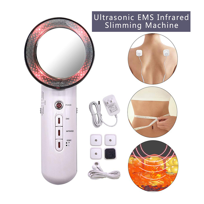 rechargeable intelligent ems abdominal toner electric muscle slim gps stimulators cold tracking laser body slimming device 6 d