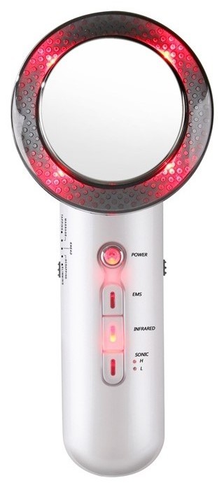 Home Health Care Fat Burning 3 in 1 EMS Ultrasonic Infrared Body Face Shaping Slimming Beauty Massager Machine for Men and Women