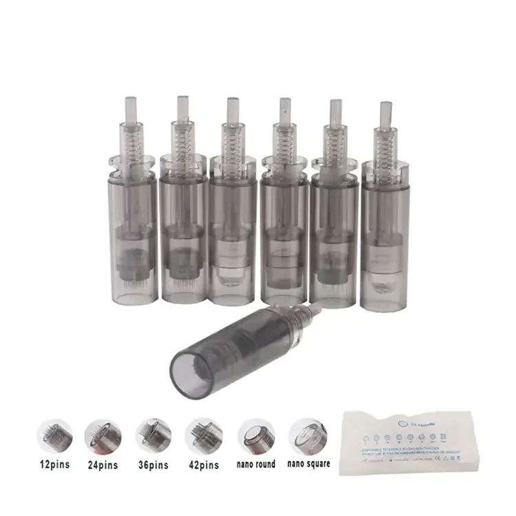 Derma Pen A7 Needle Cartridge 1/3/5/7/9/12/24/36/42/Nano Pin Microneedling Needles Cartridge