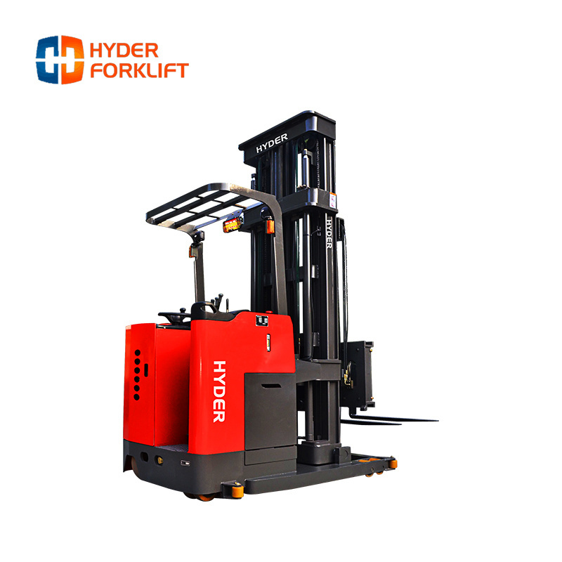 Wholesale high quality 3 way narrow aisle forklift side-loader forklift truck