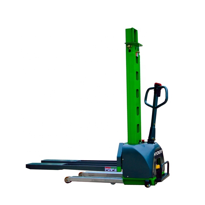 Portable 500kgs 1000kgs Self-Lifting Pallet Loader Forklift  for VAN car cargo load and unload door to door delivery