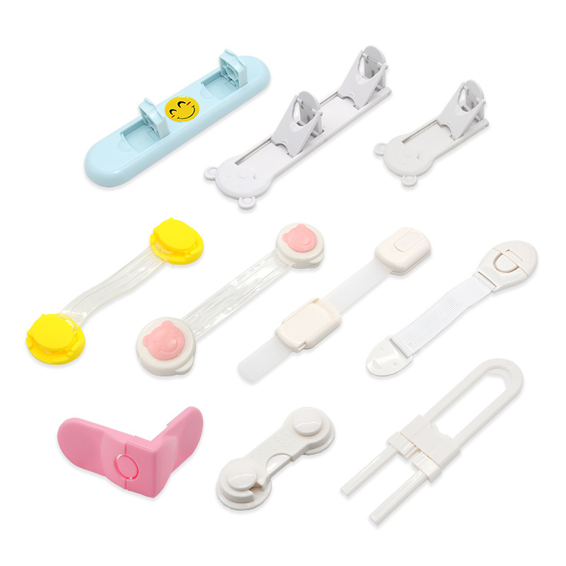 Top Seller 2023 Baby Safety Cabinet Locks Drawer Door Child Safety Strap Locks Baby Safety Cabinet Locks