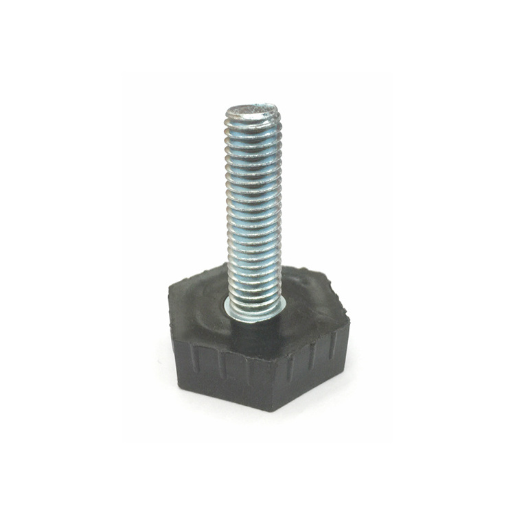 Heavy Duty Table Support Leg M10 Stem Thread Plastic Furniture  leveling plastic adjustable feet