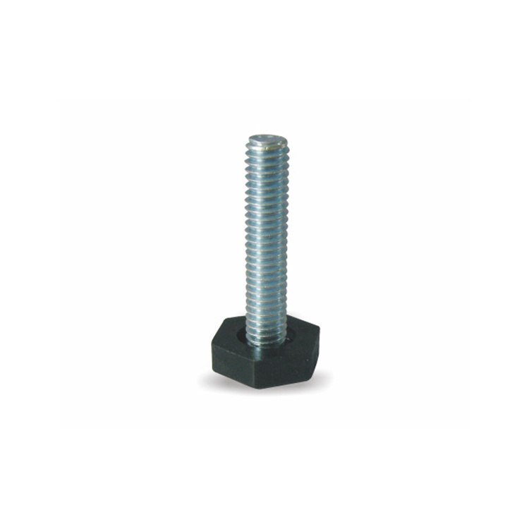 Heavy Duty Table Support Leg M10 Stem Thread Plastic Furniture  leveling plastic adjustable feet