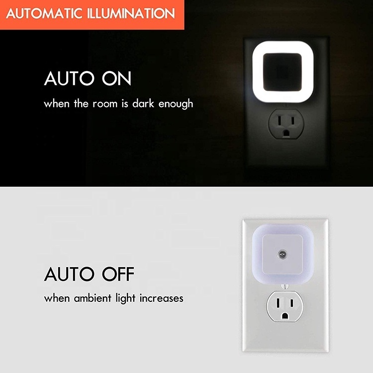 Mini Electronic Baby kids children led night light night lamp motion sensor night light with EU/US plug for living room bedroom