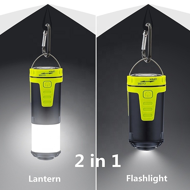 Wholesale Battery operated portable led telescopic camping light mini camping lamp collapsible led lantern