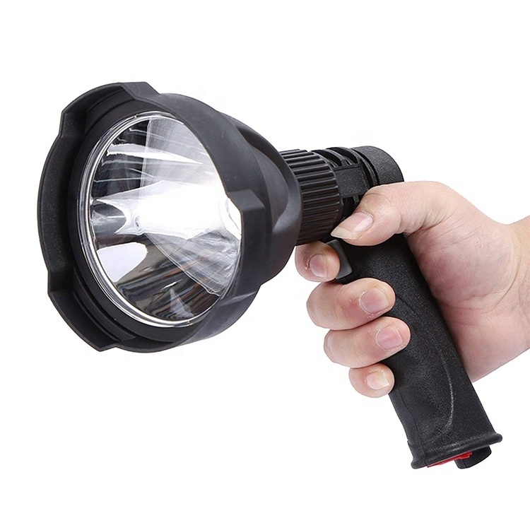 2km 3km hand held Led Search Light rechargeable powerful searchlight handheld spotlight for rescue boat hunting emergency