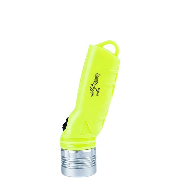 Outdoor mini IP68 Waterproof scuba diving flashlight led diving torch underwater flashlight with 4AA batteries