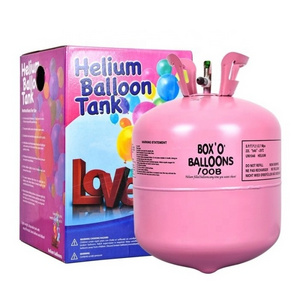 Low Pressure Steel Disposable Balloon HeliumCylinder Tank With 99.999% Pure Helium Gas