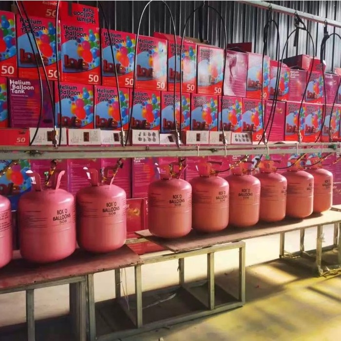 Shandong high quality 7L/13.4L/22L  ballon helium gas price/pure helium gas