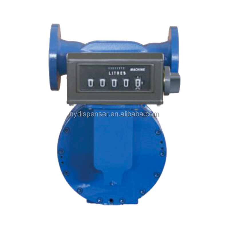 WDSM-50 CE Gas Station PD SM series Positive Displacement rotary Vane Meter Satam Digital Display Meter