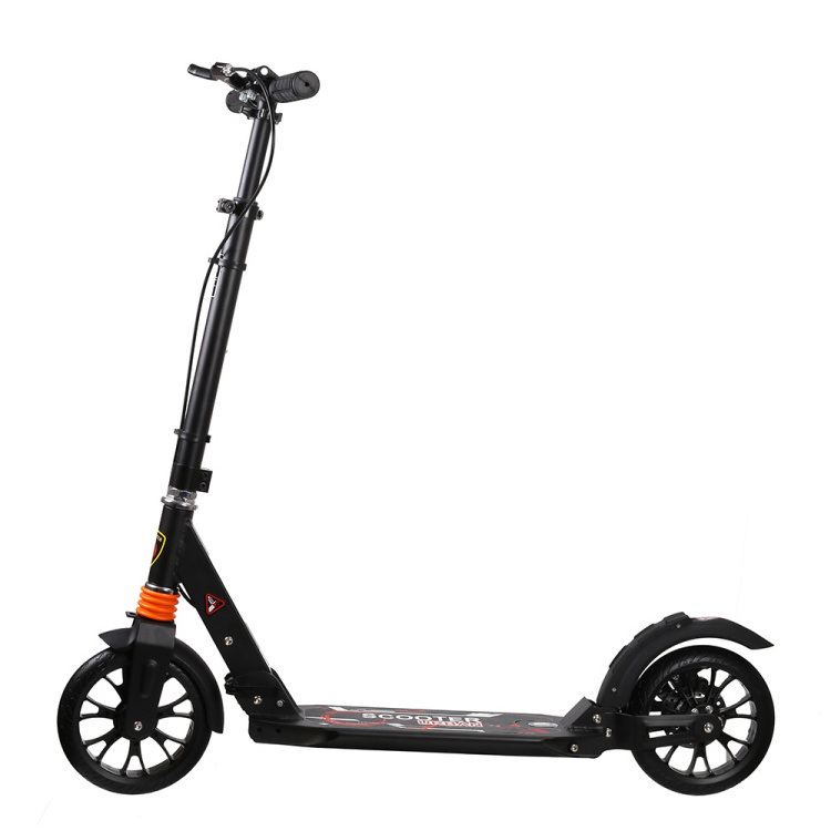 Kick Scooter Adult Big Wheel  Style Aluminum Street Foot  Scooter Two Wheels