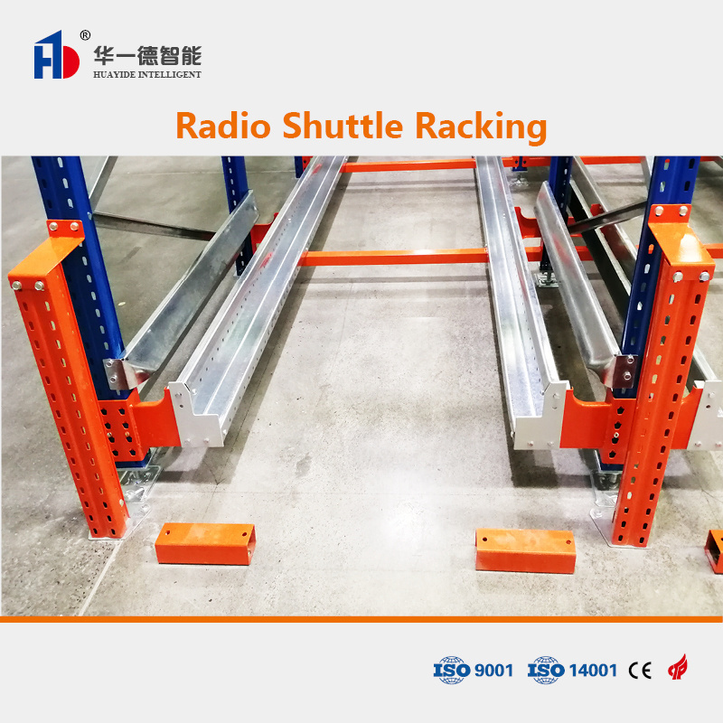 Radio Shuttle Rack For Warehouse Storage Pallet Runner Rack Shuttle Rack