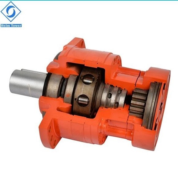 Poclain MS08 MSE08 MSE08-2-12A-R08-1220-58EFJM low speed hydraulic radial piston wheel shaft motor and parts for Rolly Processor