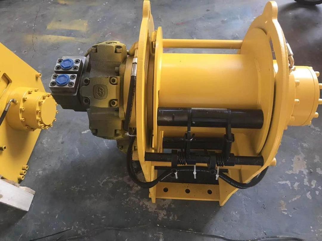 1-5T/10T/15T/20T/25T/30 Ton Used Double Single Drum Free Fall Anchor Hydraulic Winch For Road Recovery Crane  Fishing For Sale